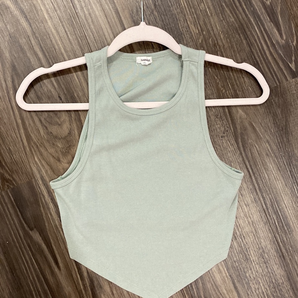 Garage crop top